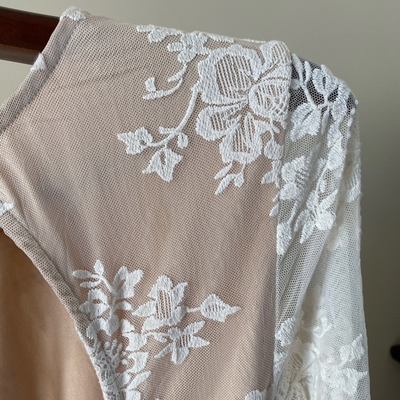 REVOLVE Majorelle Filaree Fringe Dress in Ivory - Picture 5 of 8